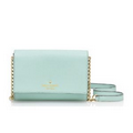 Kate Spade Cedar Street Cami Clutch/Purse Color Grace Blue